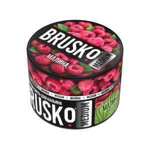 Табак Brusko Medium, 50гр "Малина"