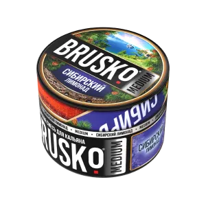 Табак Brusko Medium, 50гр "Сибирский лимонад"